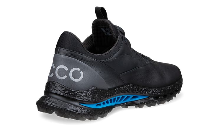 Das ECCO-Belüftungsgitter in der Mittelsohle leitet frische Luft unter den Fuß