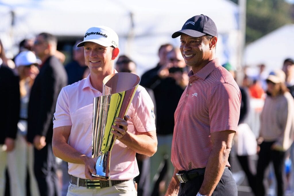 Jacob Bridgeman gewinnt das Genesis Invitational 2026 (Foto: Picture Alliance)