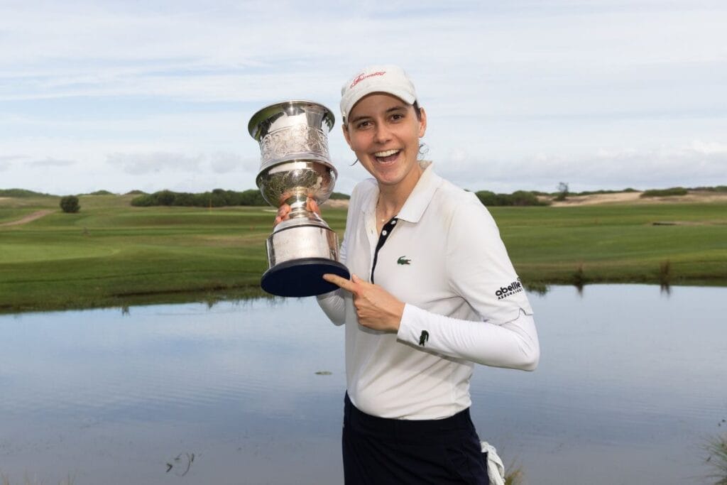 Agathe Laisné gewinnt bei der Ford Women's NSW Open 2026 ihren ersten LET-Titel (Foto: Tristan Jones/LET)