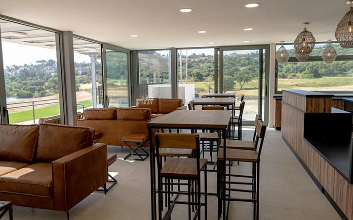 Entspannte Atmosphäre zwischen den Trainingseinheiten