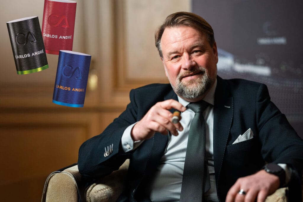 Andreas Danz, Genussexperte bei Arnold André, Deutschlands führendem Zigarren-Hersteller