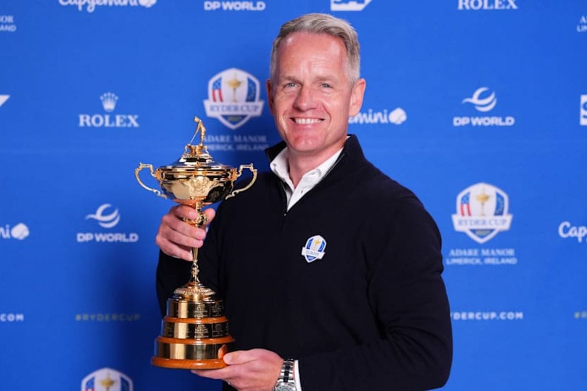 Luke Donald wird auch 2027 Kapitän vom europäischen Ryder Cup Team sein (Foto: DP World Tour)