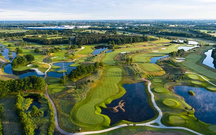 Austragungsort der Amundi German Masters 2026: der prestigeträchtige Nord Course der Green Eagle Golf Courses bei Hamburg (Foto: Stefan von Stengel)