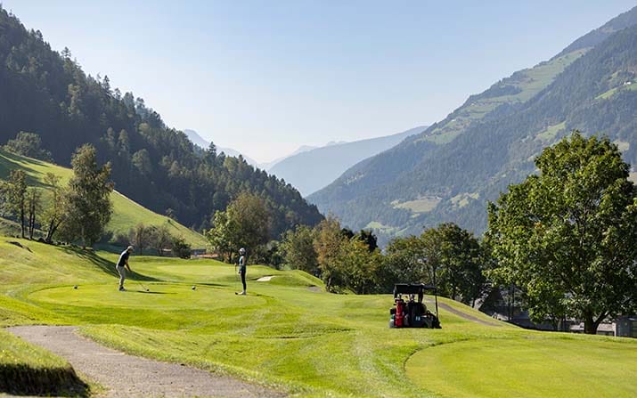 Ebenfalls neu dabei: Der Golfclub Passeier Meran in Südtirol