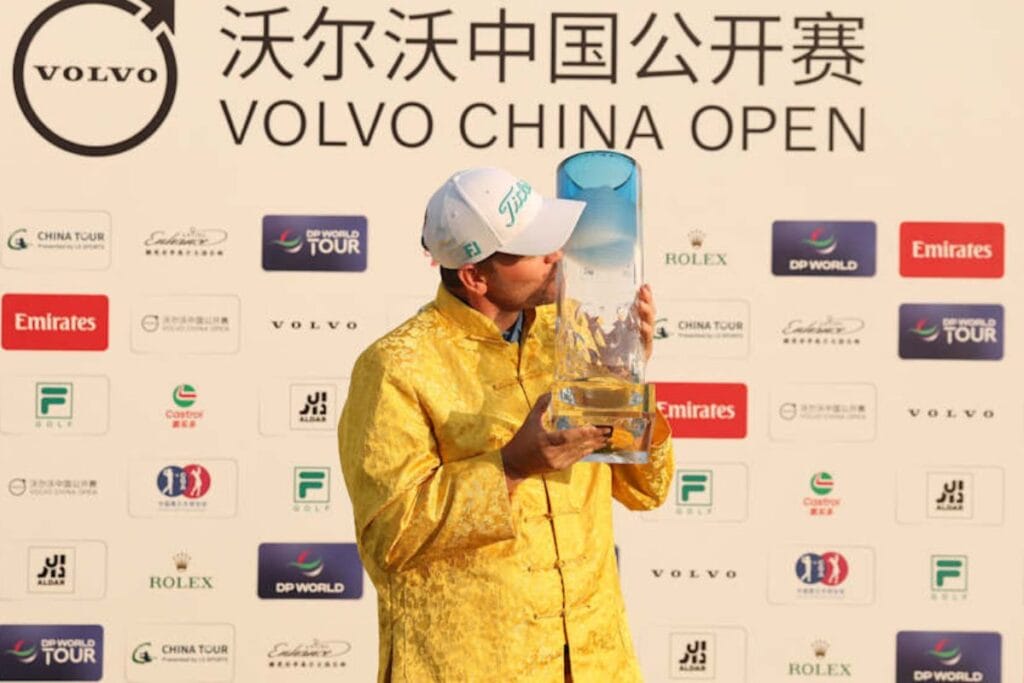 Bernd Wiesberger gewinnt die Volvo China Open 2026 (Foto: DP World Tour)