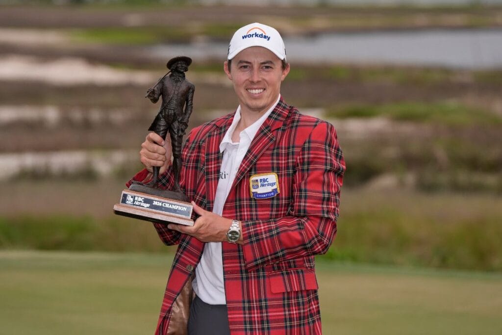 Matt Fitzpatrick gewinnt das RBC Heritage 2026 im Playoff (Foto: Picture Alliance)