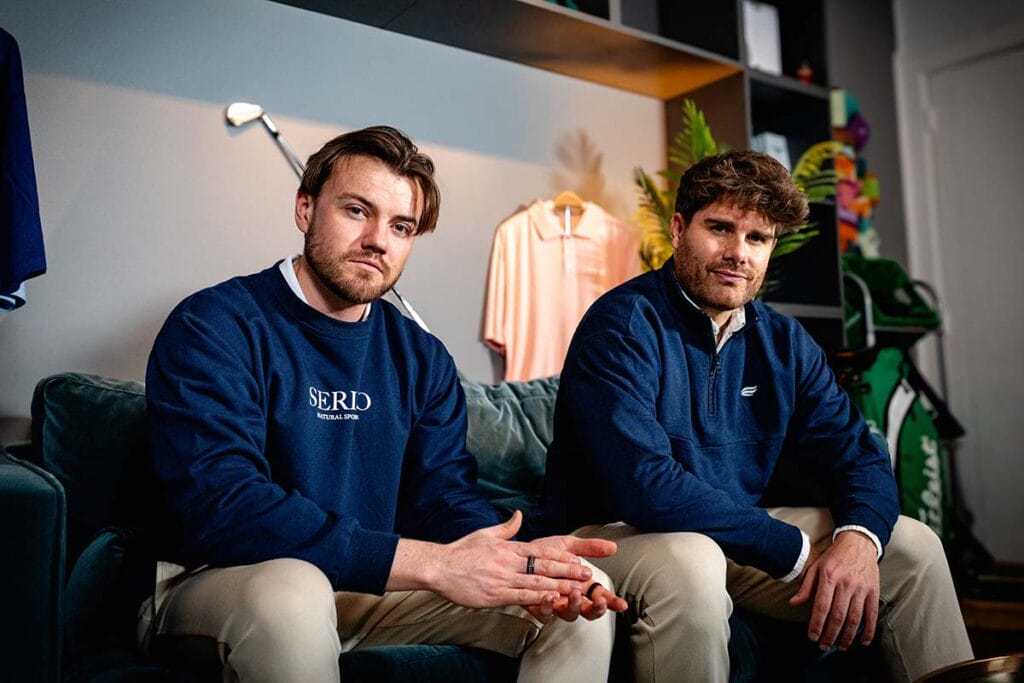 Das Serino-Gründerduo: Sebastian Reetze (l.) und Maik Martin