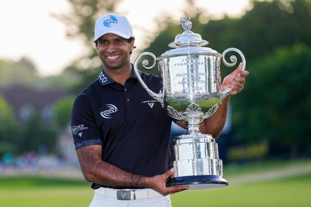 Aaron Rai gewinnt die PGA Championship 2026 (Foto: Picture Alliance)