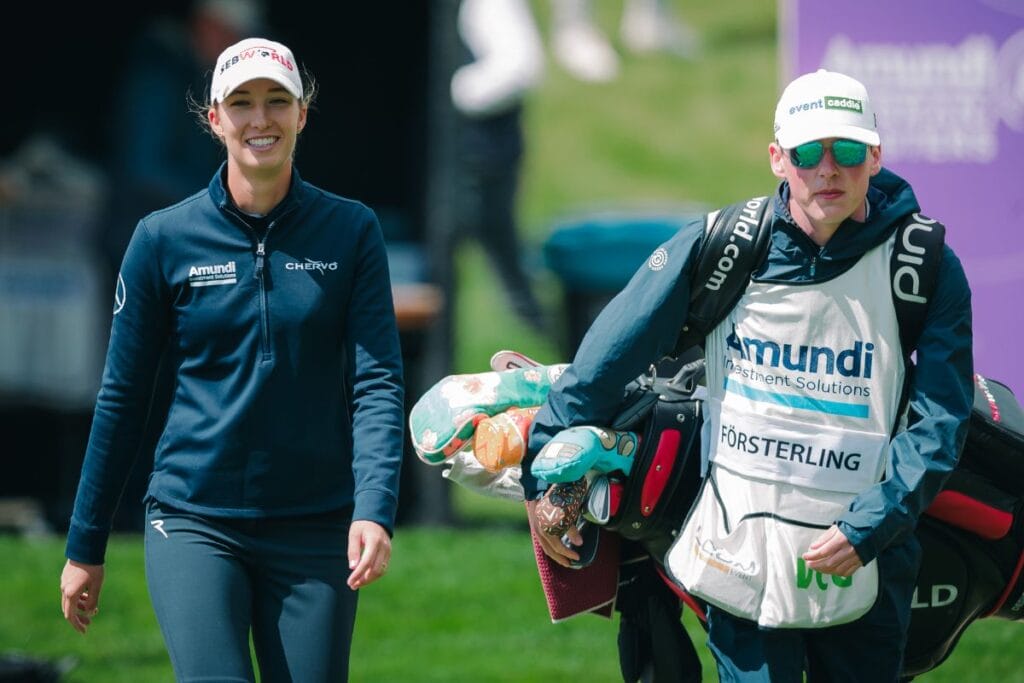Alexandra Försterling stürmt beim Amundi German Masters 2026 an die Spitze (Foto: Picture Alliance)
