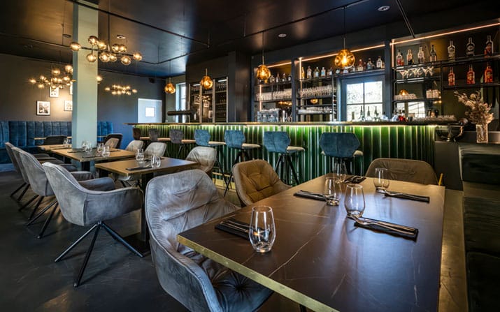 Wurden einem Feinschliff unterzogen: Die Räumlichkeiten des neuen Clubrestaurants ARTISA