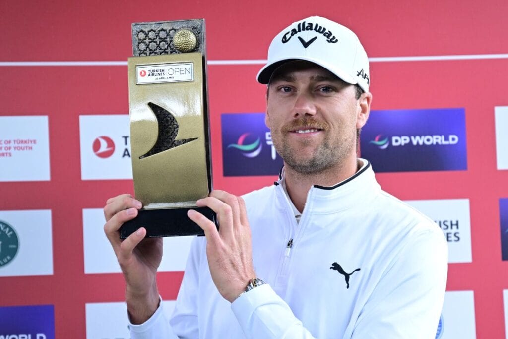 Mikael Lindberg gewinnt die Turkish Airlines Open 2026 (Foto: Picture Alliance)