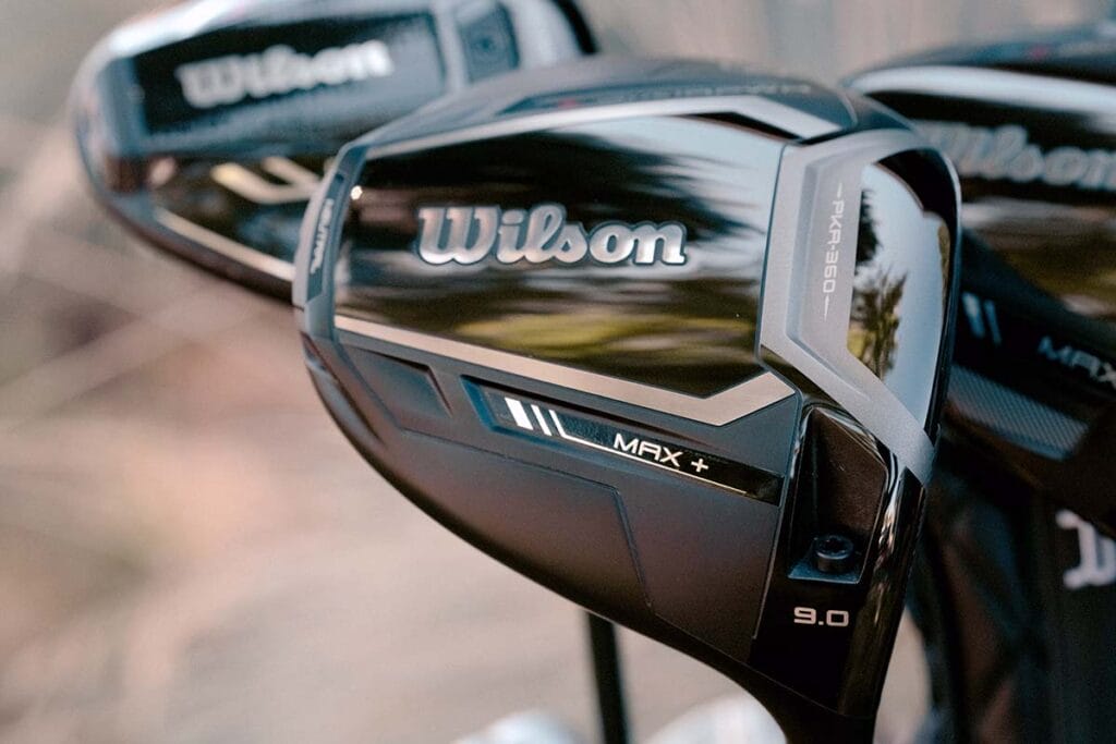 Mit dem neuen DYNAPWR Max+ Driver knackt Wilson Golf die 10k-MOI-Marke