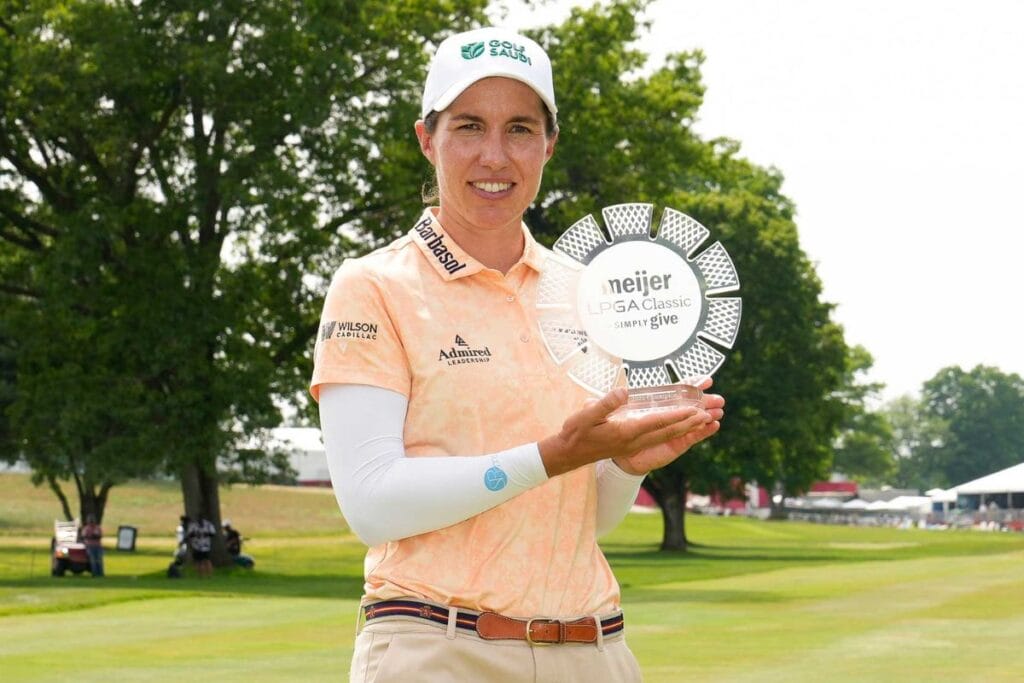 Carlota Ciganda gewann die Meijer Classic 2025 (Foto: Getty Images)
