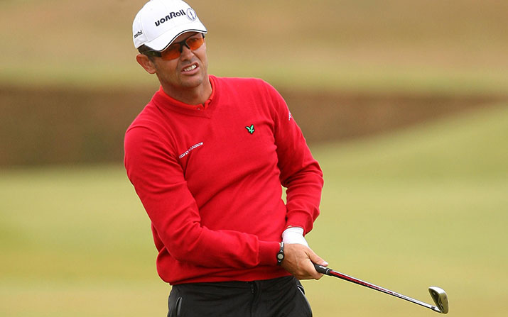 Andrew Coltart bei The Open Championship 2010, seinem letzten Major Auftritt (Foto: picture-alliance)