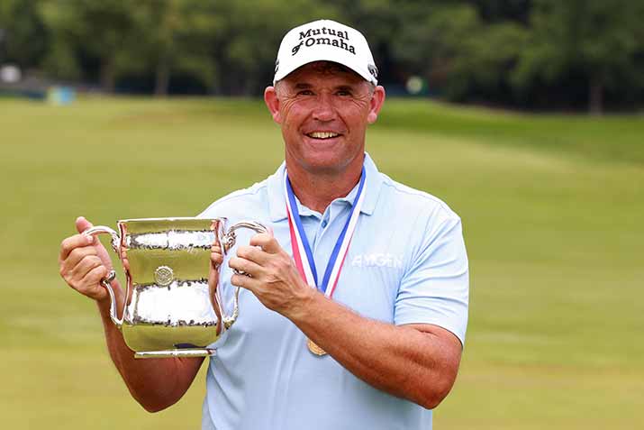 Padraig Harrington verteidigt erfolgreich seinen Titel bei der U.S. Senior Open 2026 (Foto: picture-alliance)