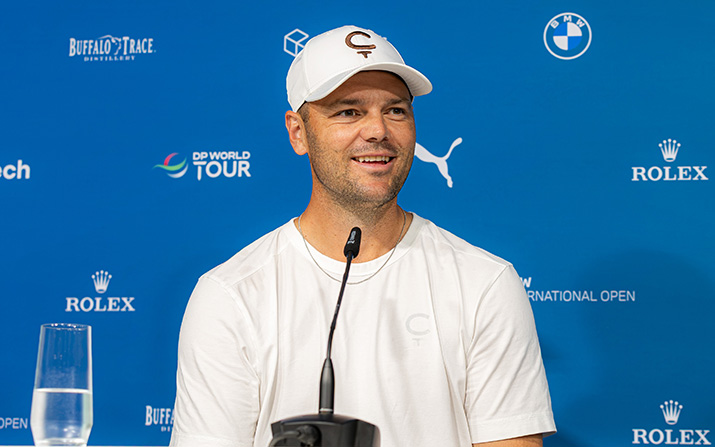 Pressekonferenz mit Martin Kaymer
