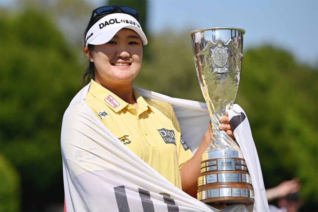 Haeran Ryu gewinnt die Amundi Evian Championship 2026 (Foto: LET/Mark Runnacles)