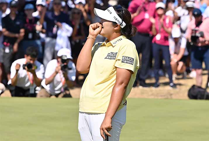 Haeran Ryu gewinnt die Amundi Evian Championship 2026 (Foto: LET/Mark Runnacles)