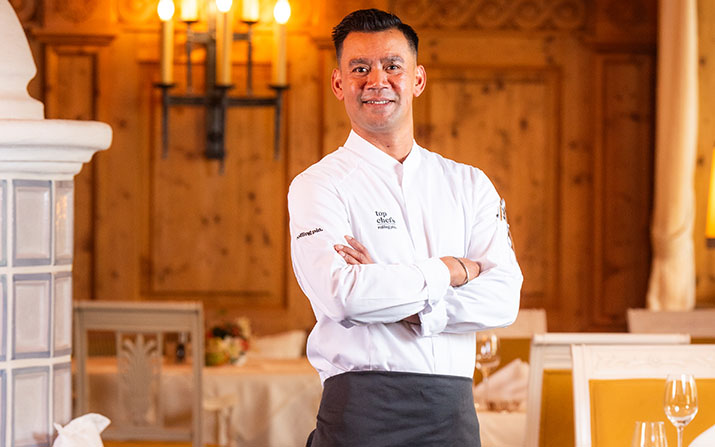 Küchenchef im Salzburgerhof: Michiel Van den Berg