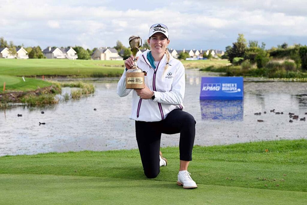 Casandra Alexander triumphiert bei der KPMG Women's Irish Open 2026 (Foto: Mark Runnacles/LET)