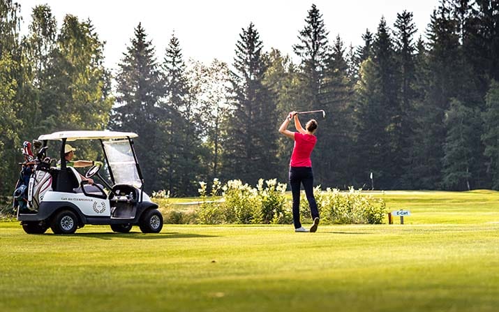 Pures Golfvergnügen: Der 18-Loch Championship Course der Golfarena Bad Kleinkirchheim