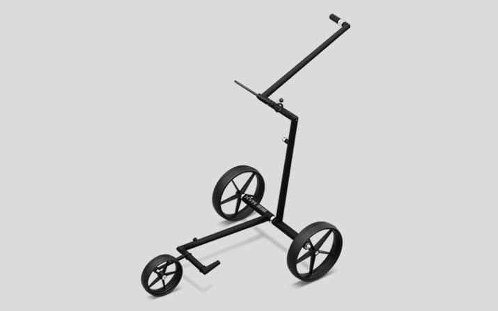 Kompakte Eleganz auf drei Rädern: Der e-Lite 3 Elektro-Trolley von BIG MAX
