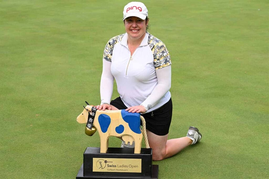 Eleanor Givens gewinnt die VP Bank Swiss Ladies Open 2026 (Foto: Oliver Brady/LET)