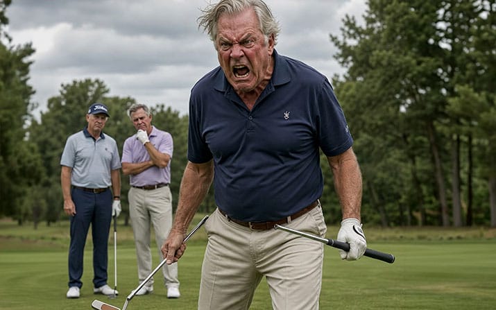 Herausforderung Golf: Sehr beliebt ist der masochistische Choleriker