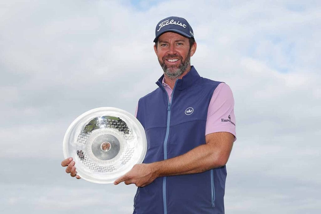 Scott Jamieson triumphiert bei der Nexo Championship 2026 (Foto: Getty Images / DP World Tour)