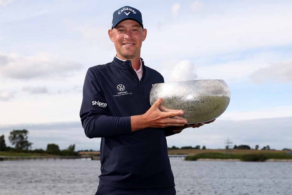 Jeff Winther gewinnt die Danish Golf Championship 2026 auf der DP World Tour (Foto: GettyImages/DP World Tour)